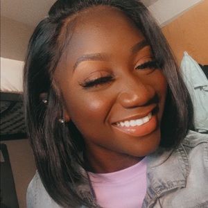 10” HD Lace Front Bob Wig Human Hair